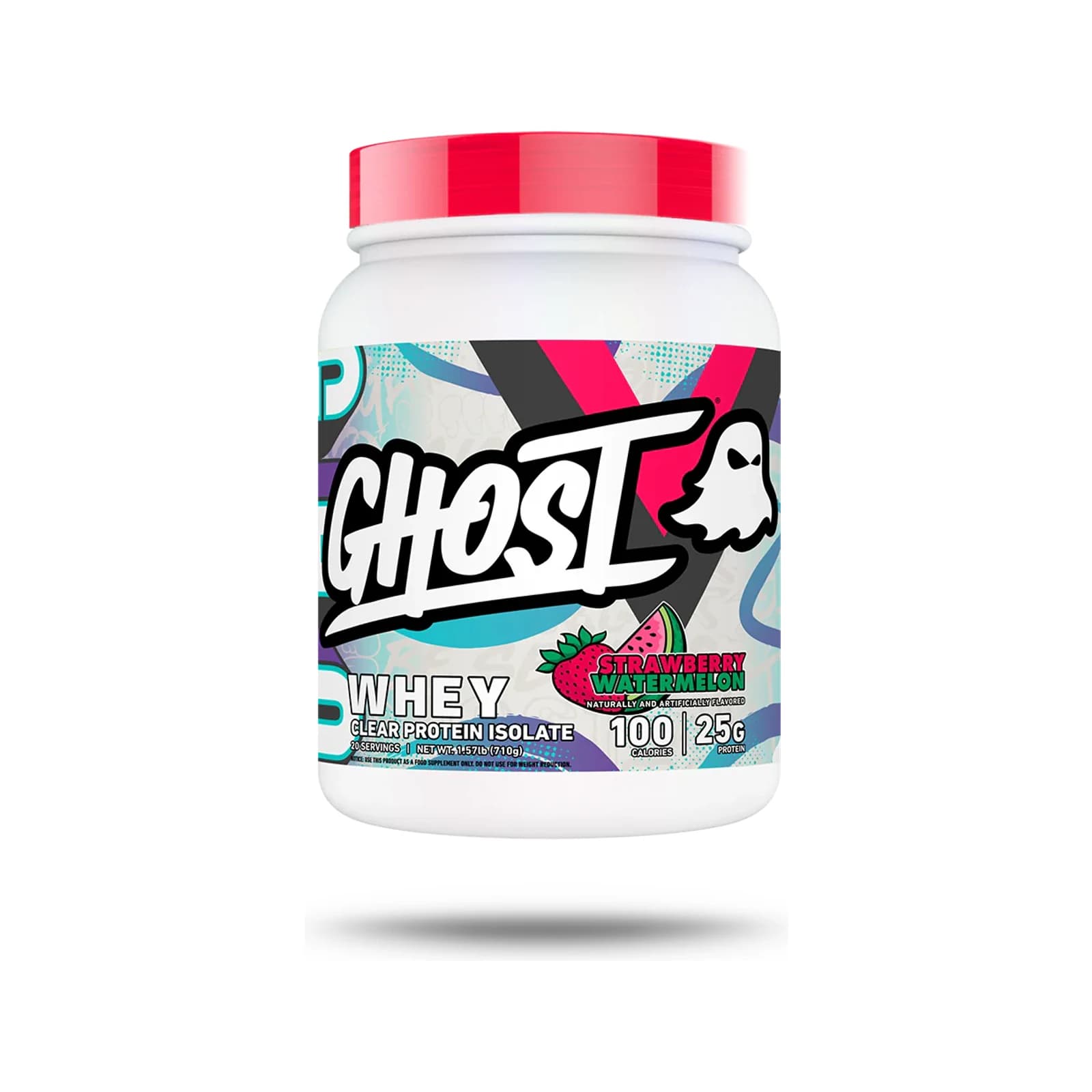 Ghost Clear Whey Isolate package on a white background