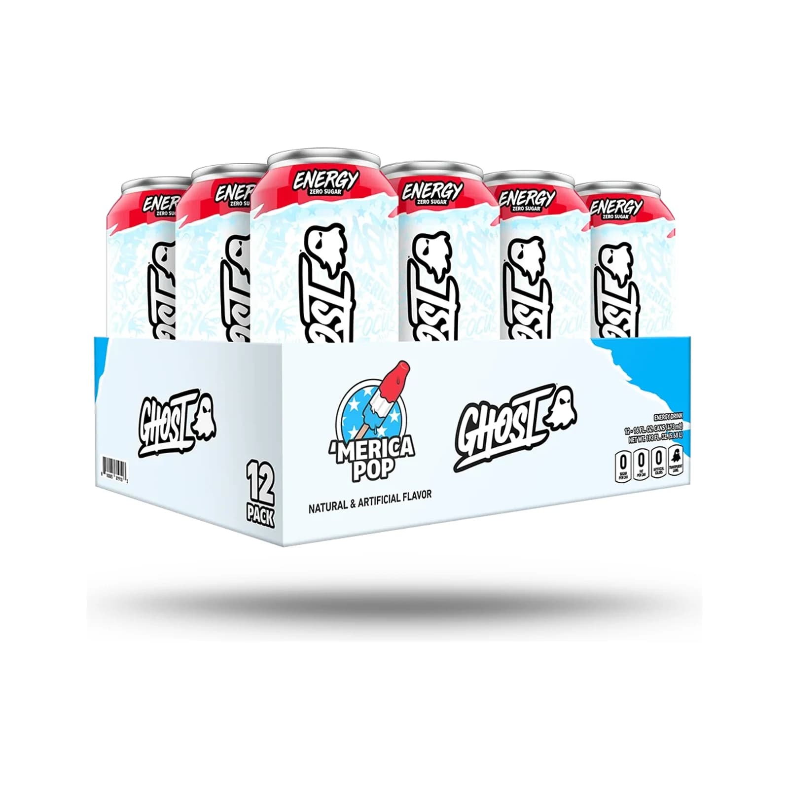 Ghost Energy Drink package on a white background