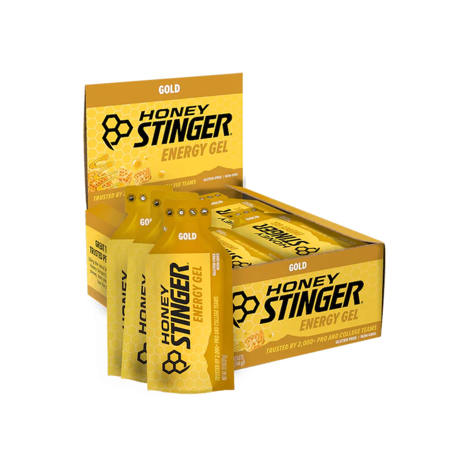 Honey Stinger Energy Gel package on a white background