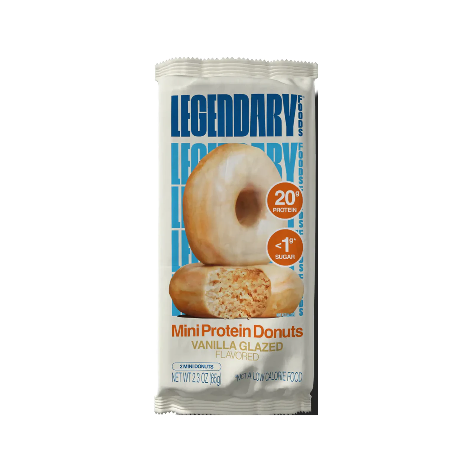 Legendary Foods Protein Donuts package on a white background