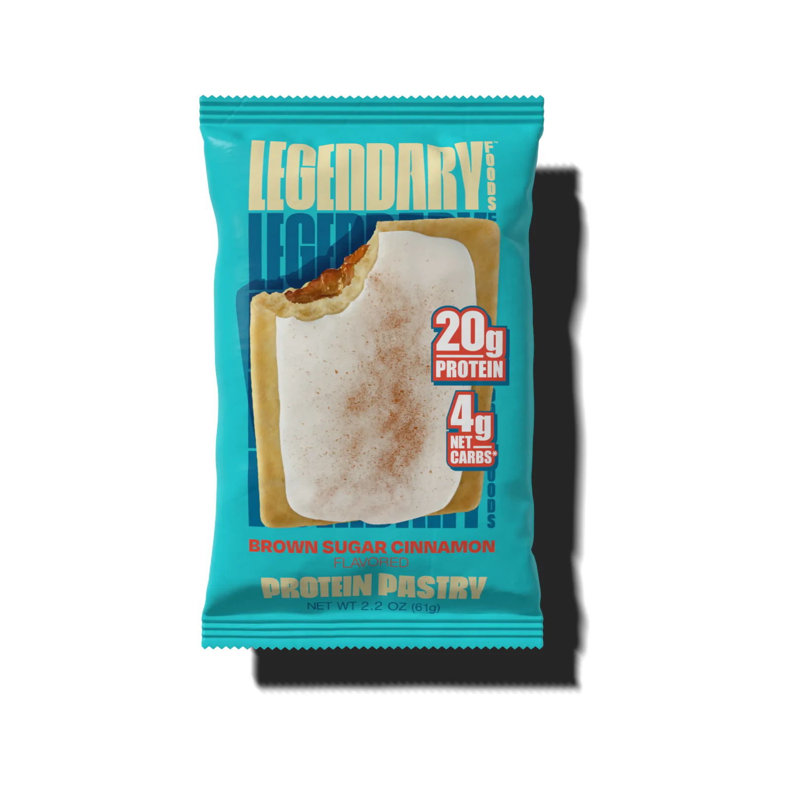 Legendary Foods Protein Pastry package on a white background