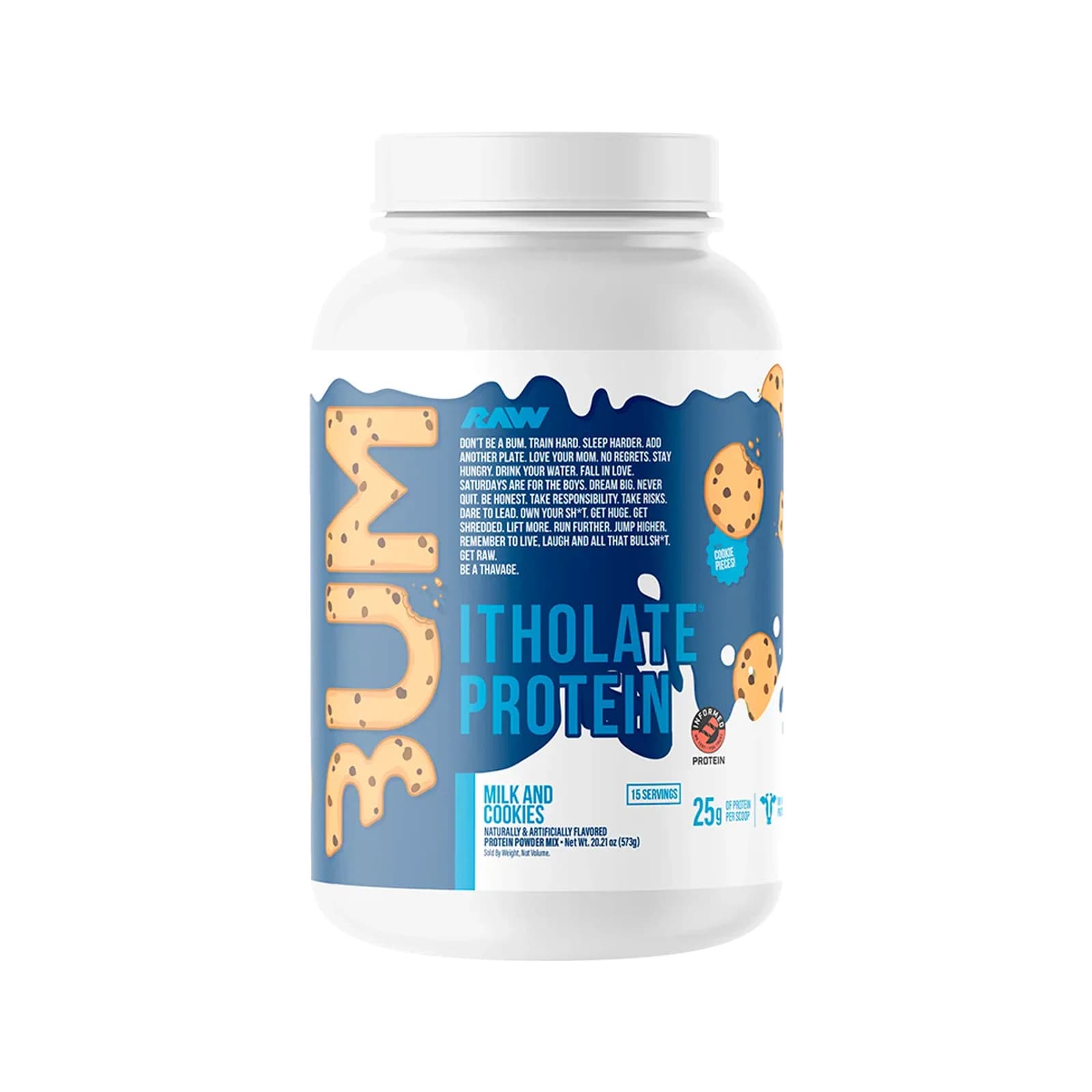 Raw Nutrition Itholate Protein package on a white background