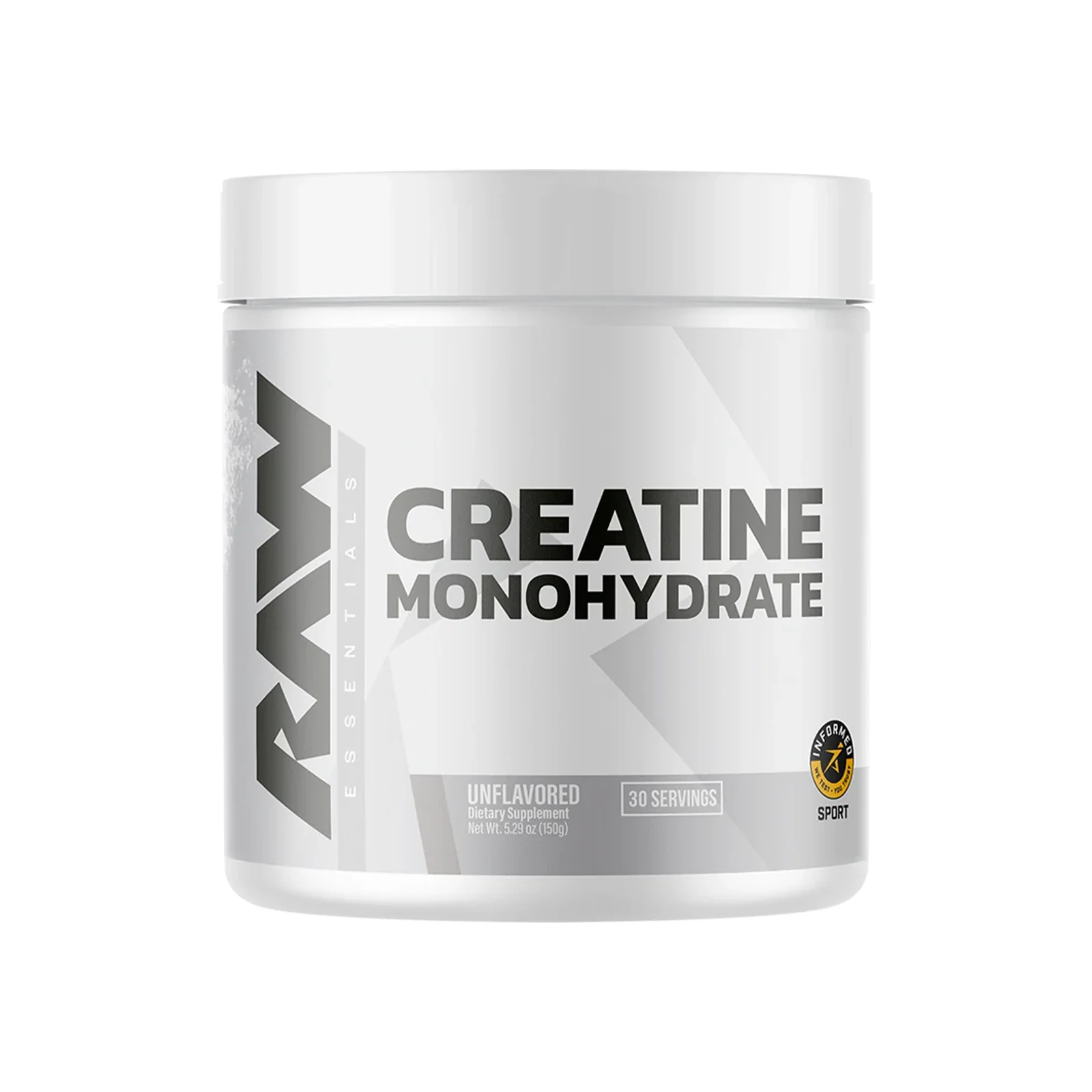 Raw Nutrition Creatine+ package on a white background