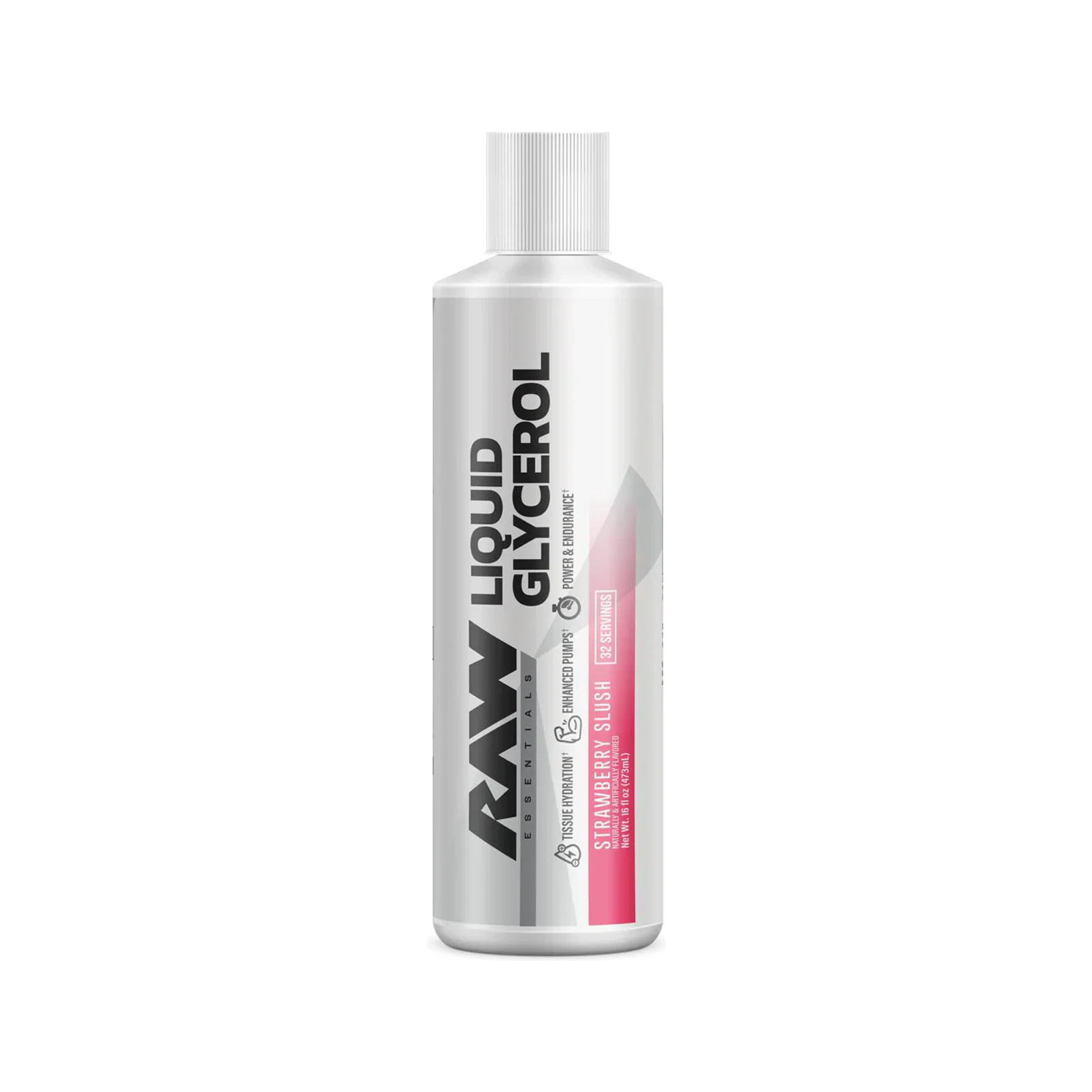 Raw Nutrition Liquid Glycerol package on a white background