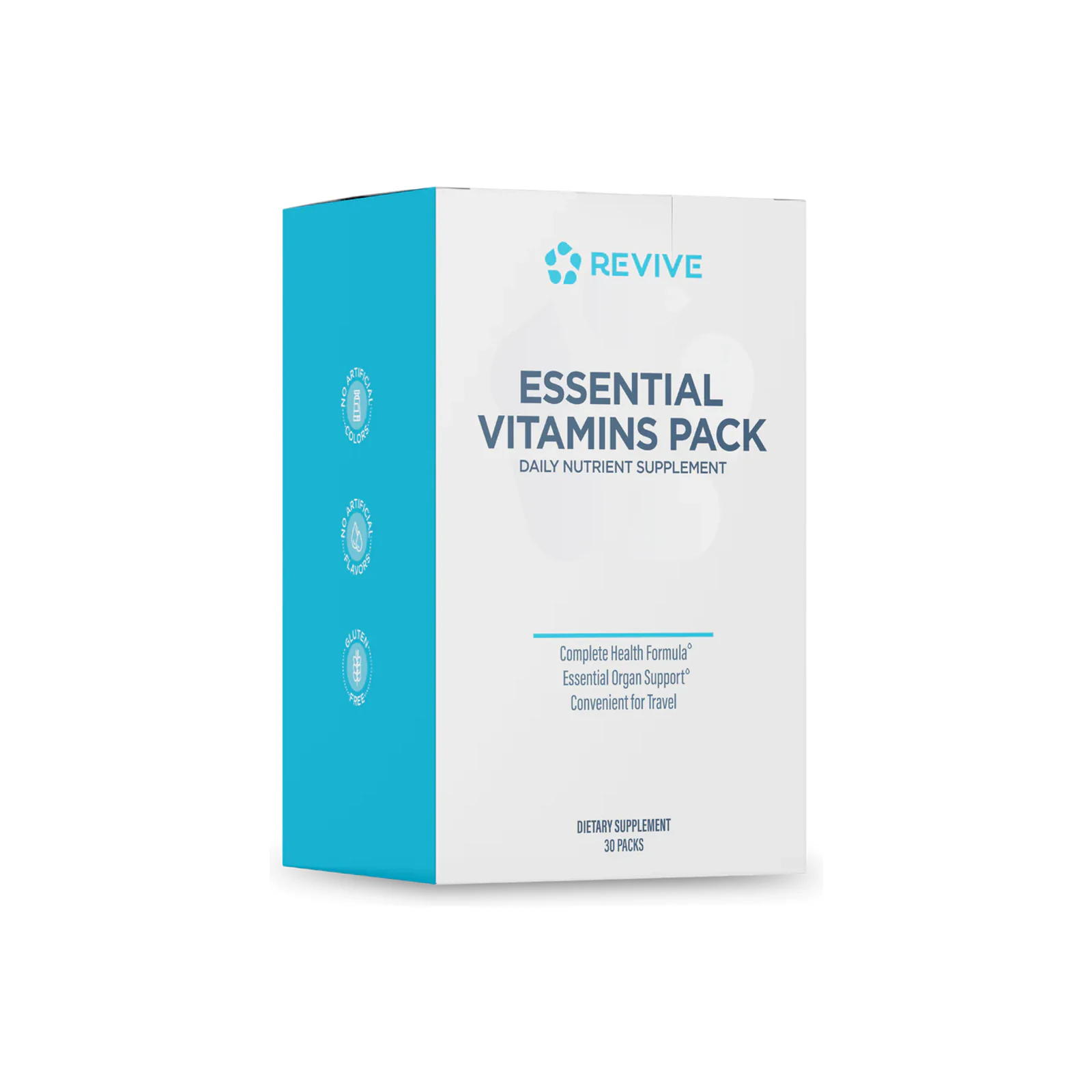 Revive MD Essential Vitamins Pack package on a white background