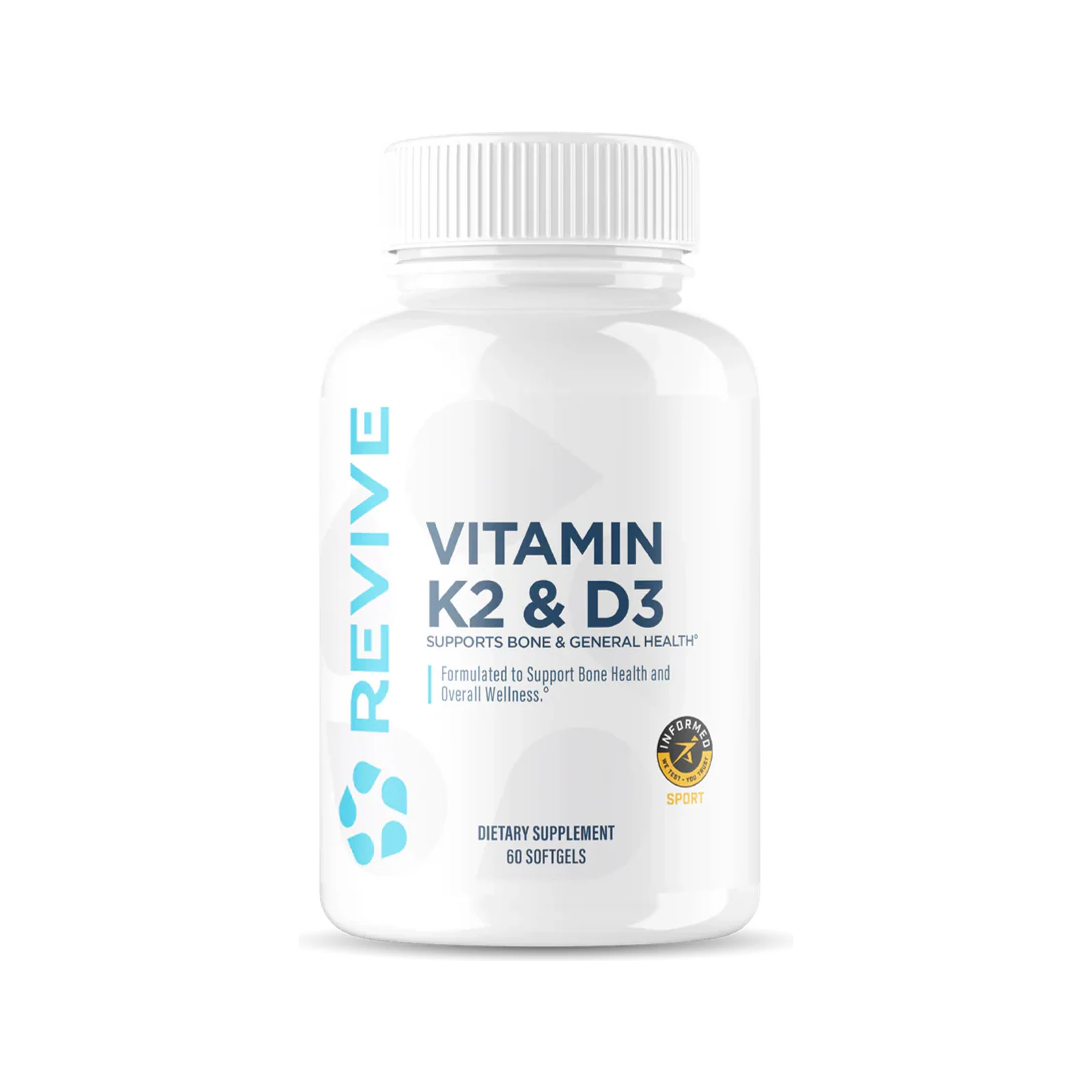 Revive MD Vitamin K2 & D3 package on a white background
