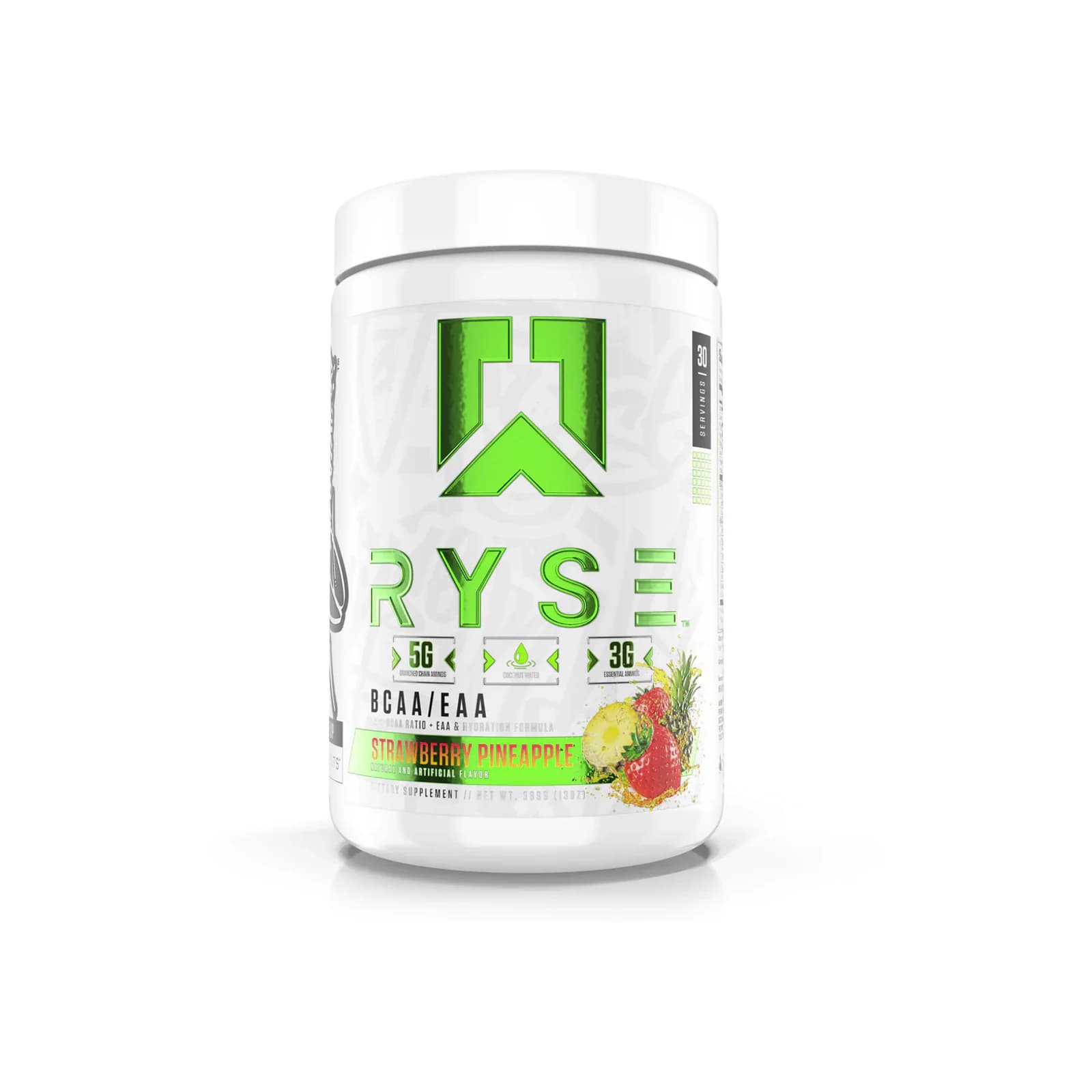 RYSE BCAA + EAA package on a white background