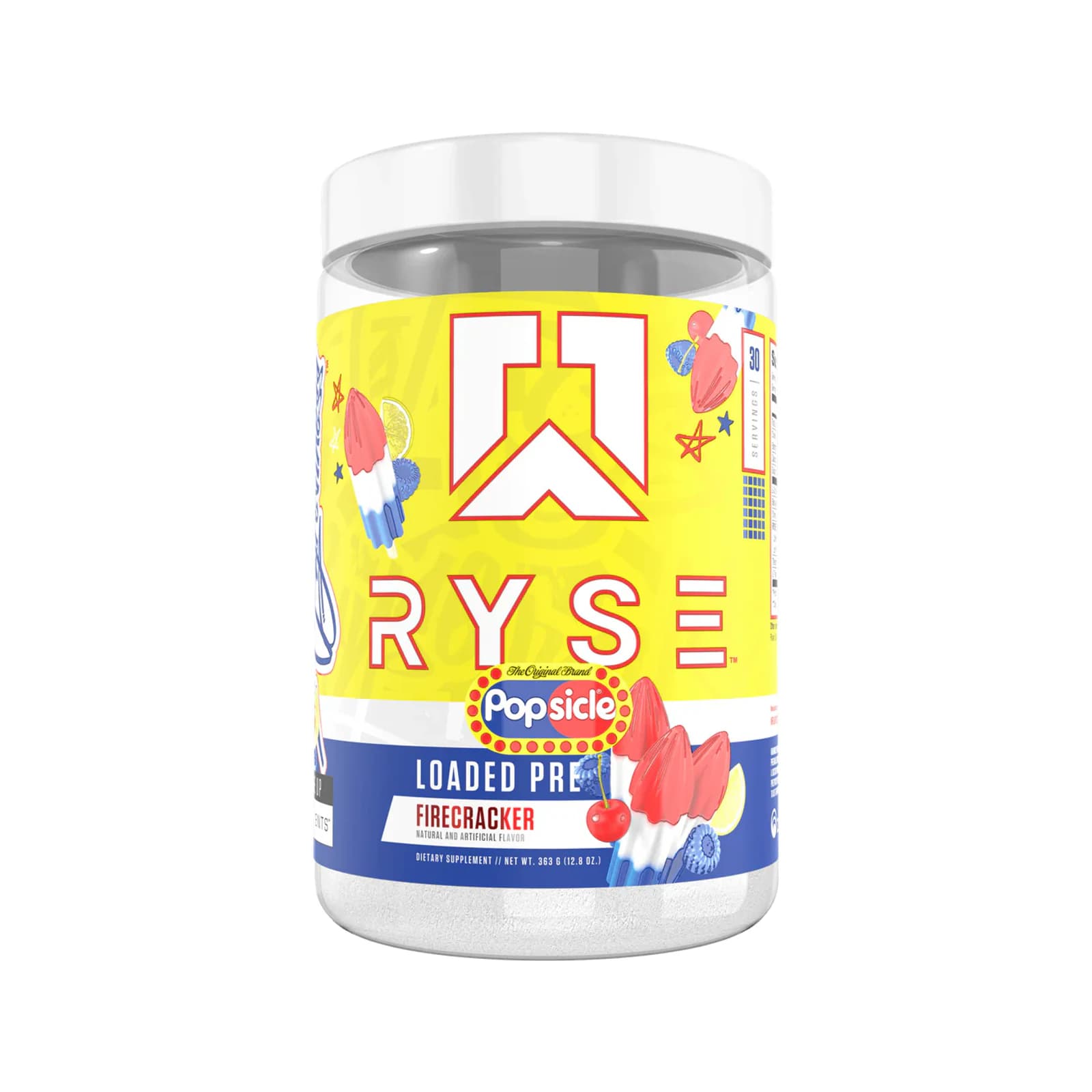 RYSE Loaded Pre V3 package on a white background