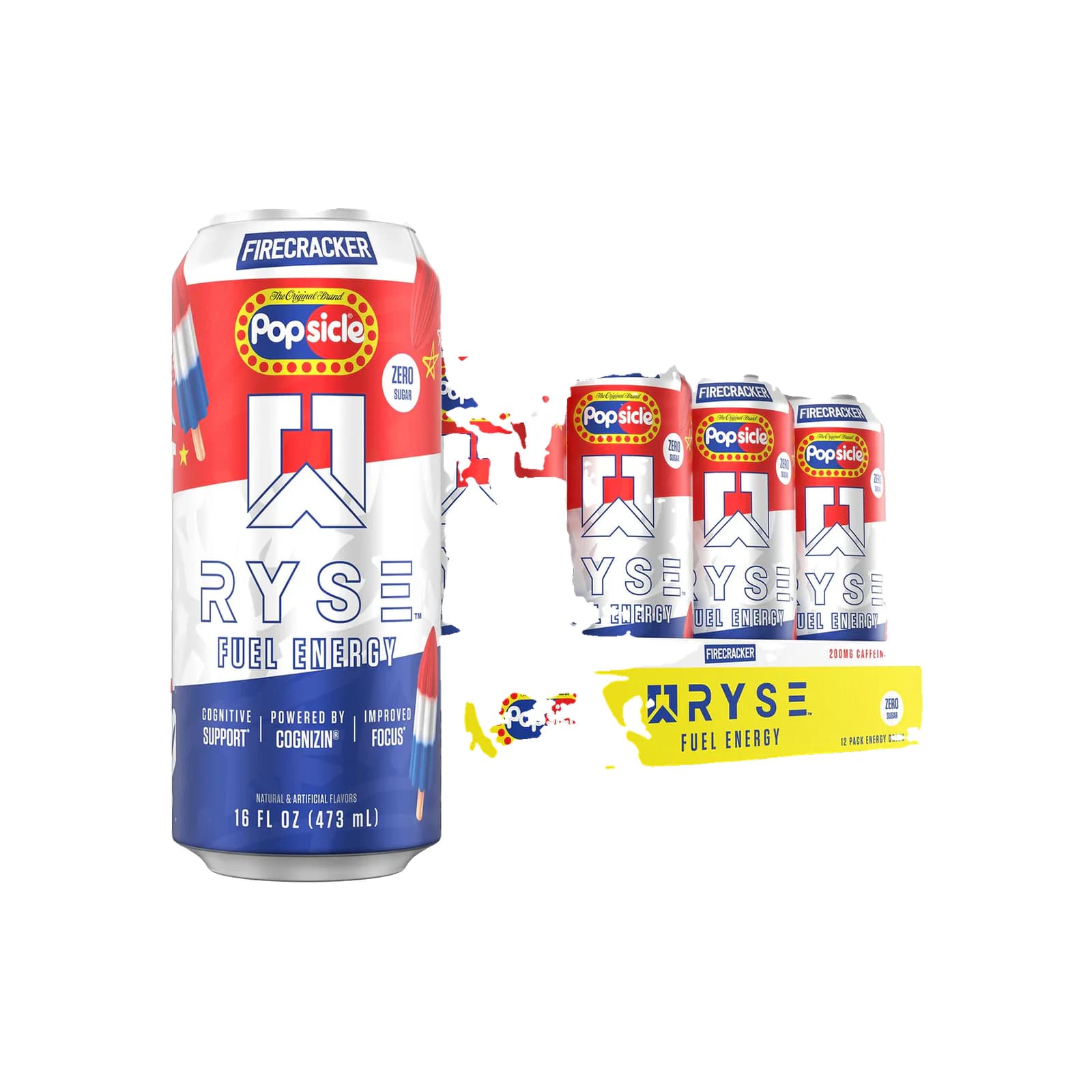 RYSE Fuel Energy Drink package on a white background