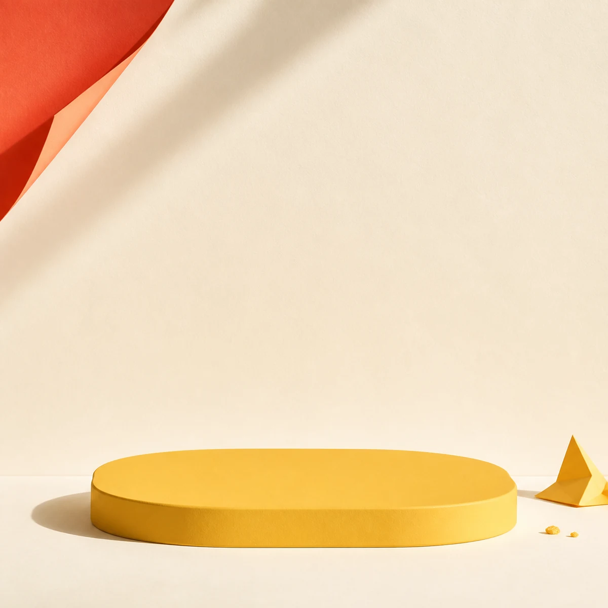 Abstract paper set for the snack category